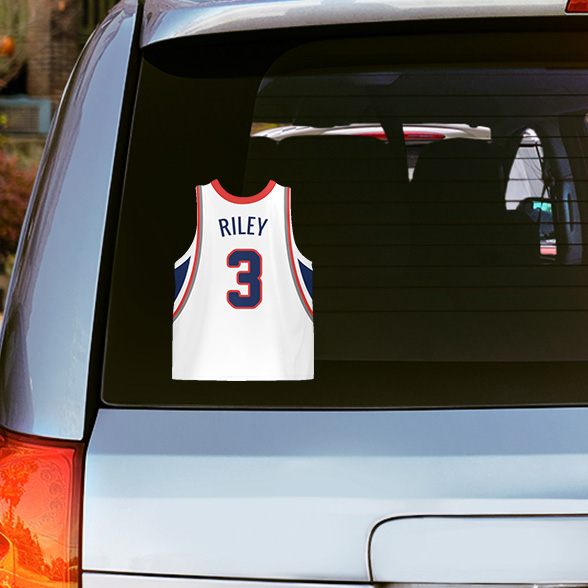 Décalcomanies pour voiture Maillot de basketball