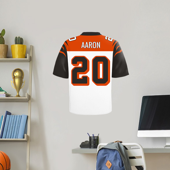 Football Jersey Wall Decal